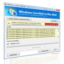 Change Windows Mail into Mac Mail